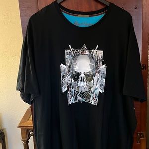 Robert Graham skull graphic T-shirt